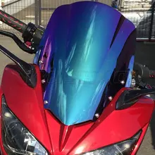 Para-brisa para motocicleta, tela de proteção contra vento para 2006 2008 2009 2011 2012 2013 2014 2015 yamaha fz1 1000 s fazer fz1s fzs1000 fumaça,