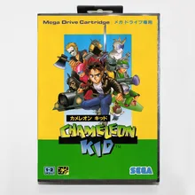 Kid Хамелеон 16 бит MD карта с розничной коробкой для Sega megadrive Видео игровой консоли системы