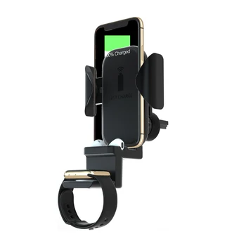 

3 in 1 Qi Wireless Charger Car Mount For Apple watch 4 3 for Airpods Fast Wireless Charging Car Phone Holder for IPhone XS Max X