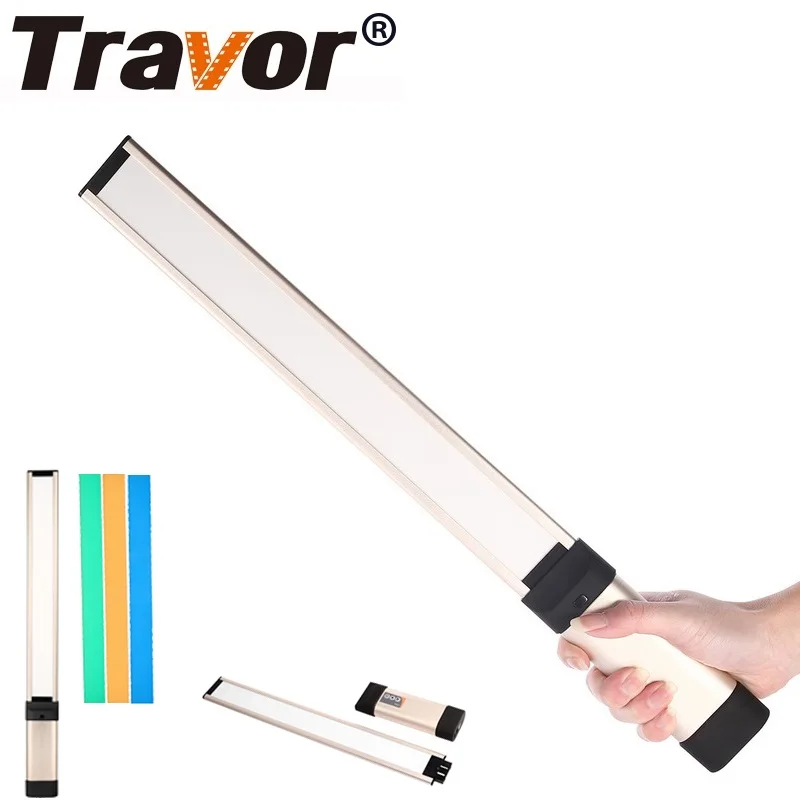  Trevor L2 Handheld LED stick Photography light studio Light With 18650 Battery 3 Color Filters For  - 32948178875