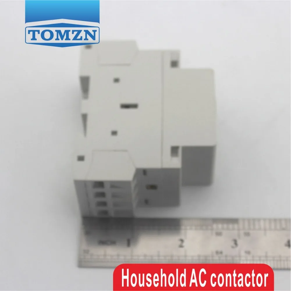 CT1 4 P 20A 2NC 2NO 220 V/230 V 50/60 HZ Din rail бытовой ac Контактор В соответствии с стандартом