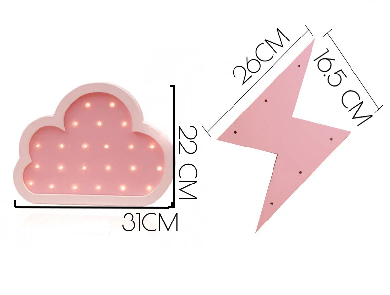 Скандинавский детский Декор для детской комнаты в форме облака светодиодный Ночной светильник Настенный подвесной светильник скандинавский детский Декор для детской комнаты для девочек