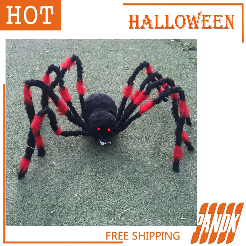 Nieuw Halloween Decoraties LED Kleur Spider Licht Halloween Props CA-71