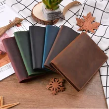 Новые поступления, натуральная кожа Crazy Horse, Обложка для паспорта, Твердый Чехол для кредитных ID карт, держатель, бизнес, унисекс, кошелек для путешествий