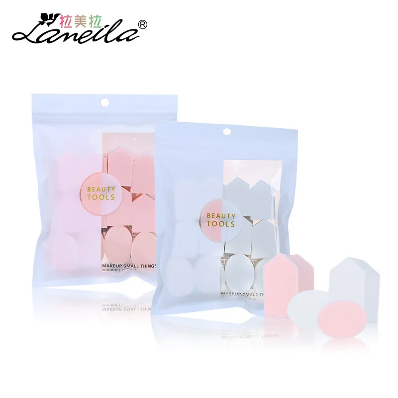 12 шт. губка для макияжа слоеный бигер в воде влажный сухой двойной инструмент для очищения кожи Жидкий тональный крем консилер пудра слоеный LM044