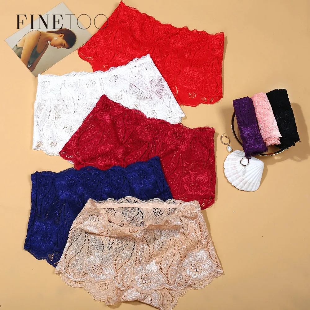 

8 Colors Lace Panty 3Pcs/lot Sexy Underwear Women Panties Free Size Lingerie Femenina Boyshort Women Fashion Mid-Rise Panties