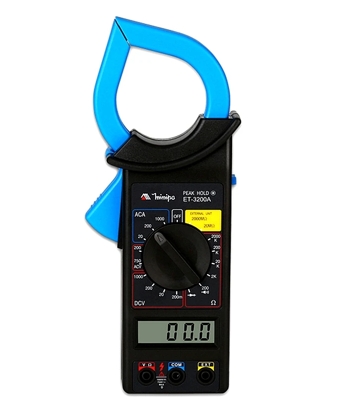 Цифровой мультиметр зажим MINIPA ET 3200A ACA/1000A.|clamp multimeter|digital clamp multimeterclamp meter |