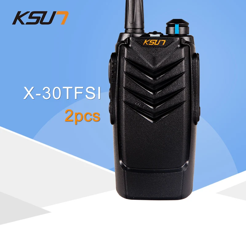 (2 шт) KSUN X-30TFSI двухстороннее радио портативный Радиоприемник UHF 400-470 Любительское радио МГц BUNXUN X30 Walkie Talkie