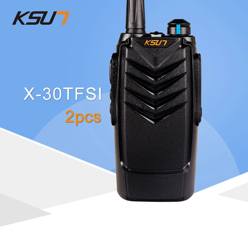 

(2 pcs)KSUN X-30TFSI Two Way Radio Handheld Portable Radio UHF 400-470MHz Ham Radio BUNXUN X30 Walkie Talkie