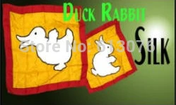 duck rabbit silk font b scarve b font magic close up illusions silk magic Accessories
