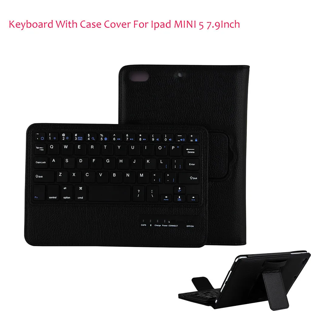 

VOBERRY Keyboard For Apple Wireless Bluetooth Keyboard Removable Detachable For Ipad Mini 5 7.9 Inch Ipad Case With Keyboard #2
