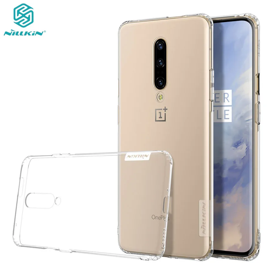 

For OnePlus 7 Pro Case Nillkin Nature Transparent Clear Soft Silicon TPU Phone Protector Cover for OnePlus7 Pro Back Cover
