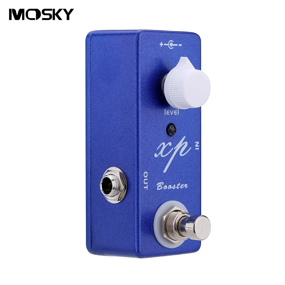 MOSKY XP Booster Mini Clean Booster Pedal Guitar Effect