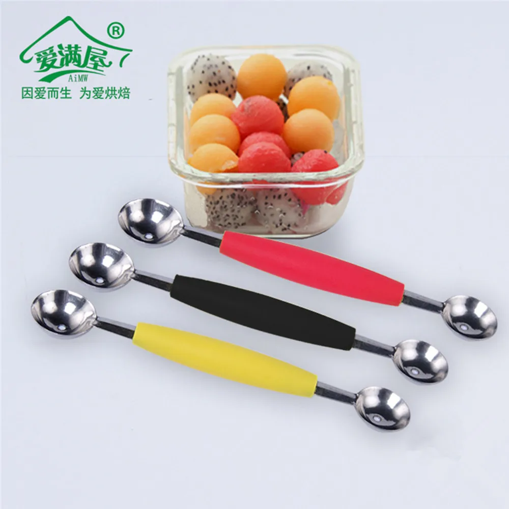 Stainless Steel Kitchen Gadgets Fruit Tools Water Melon Scoops