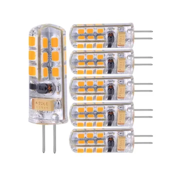 

G4 LED Lamp 3W 12V/AC220V Warm/Cold White Mini LED Bulb 360 Beam Angle Chandelier Light 5pcs/lot
