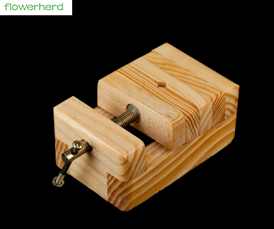 Wooden Seal Bed Carving Stamp for Making Rubber Stone Fixed Tool | Дом и сад