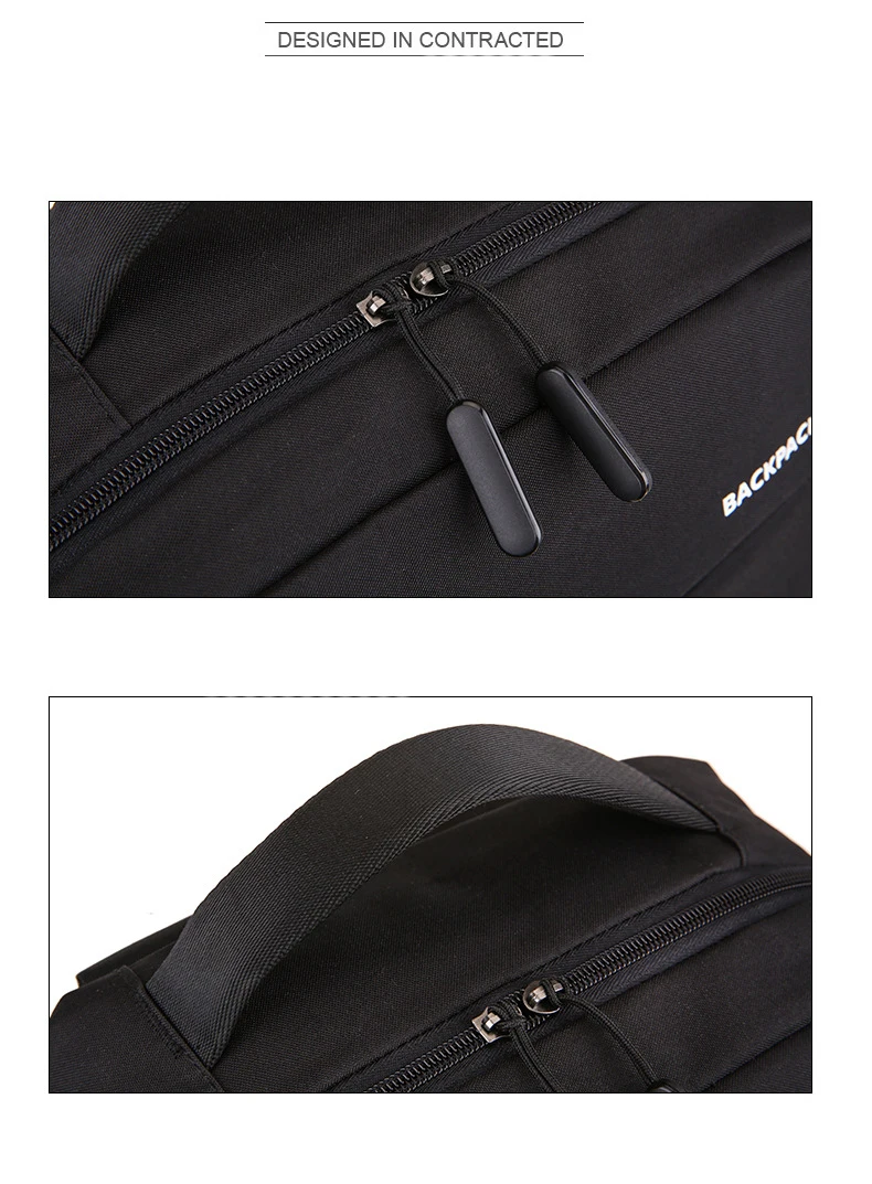 Boshikang корейский рюкзак водонепроницаемый Оксфорд ткань сумка 15,6 дюймов Сумка для компьютера рюкзак для деловых поездок Молодежная школьная сумка