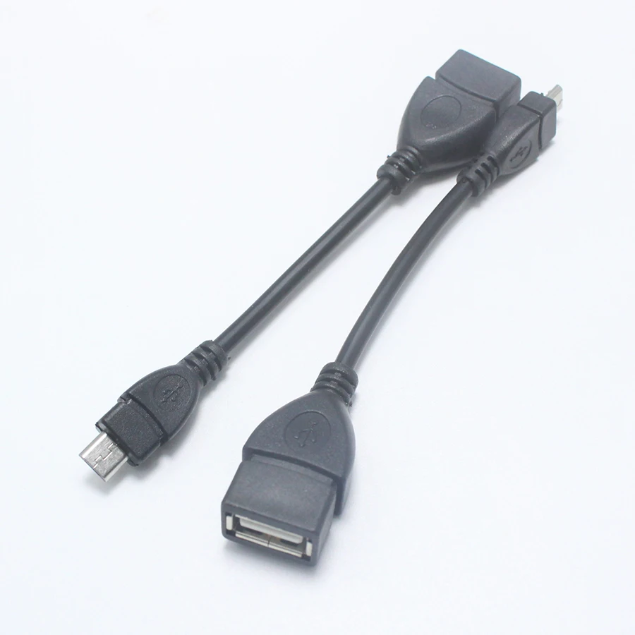 EClyxun 1 шт. USB 2 0 гнездо к Micro 5Pin папа конвертер OTG адаптер кабель для смартфона