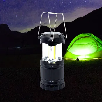 

New Style Mini 3*COB LED Portable Lantern Collapsible Tent Lamps Outdoor Portable Camping Hiking Lighting Waterproof Hot Sales