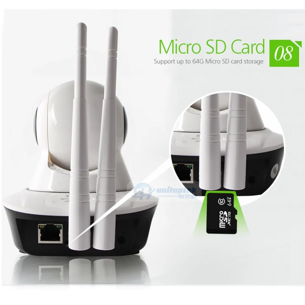 2MP HD 1080P PTZ Wifi IP Камера IR Cut ночное видение двухстороннее аудио CCTV наблюдения смарт