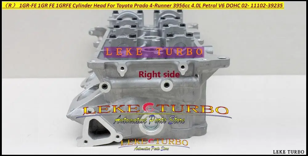 R- 1GR-FE 1GR FE 1GRFE Cylinder Head For Toyota Prado 4-Runner 3956cc 4.0L Petrol V6 DOHC 02- 11102-39235 1110239235 11102 39235(1)