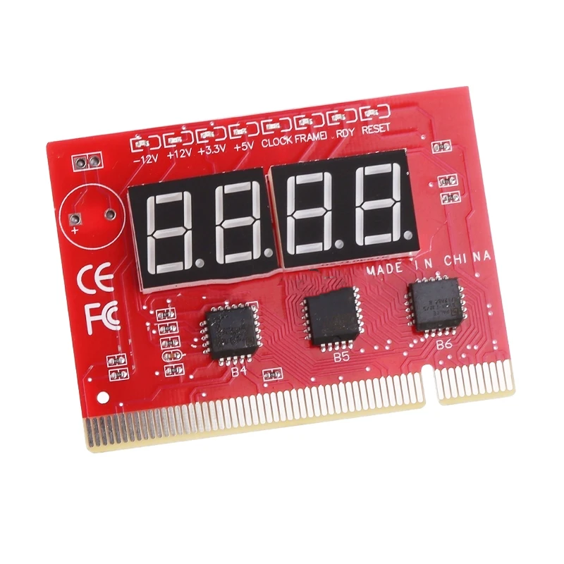 

Computer PCI POST Card Motherboard LED 4-Digit Diagnostic Test PC Analyzer Pci Motherboard Test Card