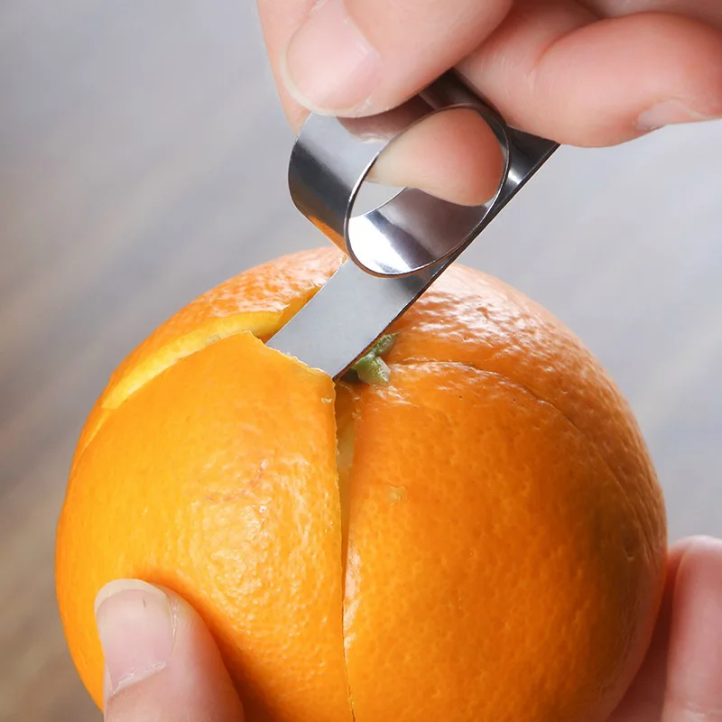 Easy To Open Stainless Steel Peeling Orange Peeler Stainless Steel Lemon Peeler Citrus Fruit Slice Peeled Peeling Kitchen Gadget Easy To Open Stainless Steel Peeling Orange Peeler Stainless Steel Lemon Peeler Citrus Fruit Slice Peeled Peeling Kitchen Gadget