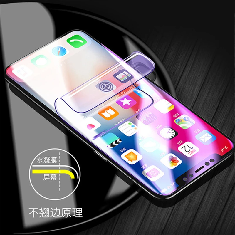3D гидрогелевые мягкие полный фильм чехол для huawei Y5 Y9 Y6 Prime 2018 P10 P20 Lite Коврики 10 Honor 7C