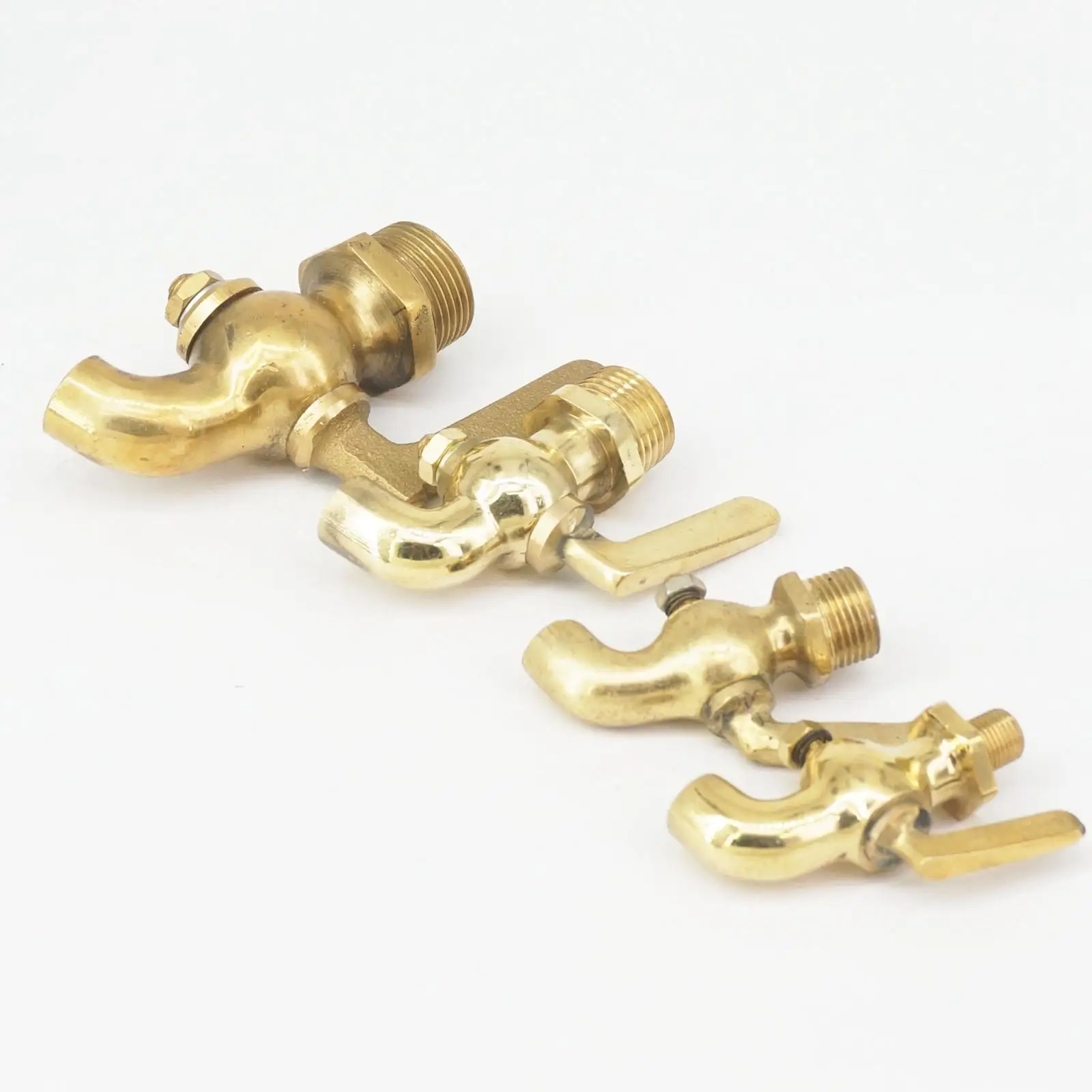 

1/8" 1/4" 3/8" 1/2" BSP Male Bronze Brass Faucet Petcock Tap 0-80 Celsius Tea-furnace Water Boiler Insulation Barrel