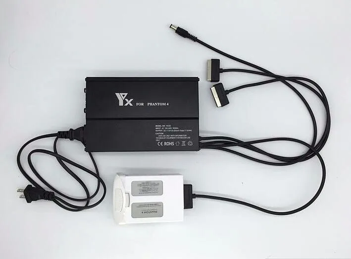 DJI Phantom 4 Battery Parallel Charging Board Remote Control Intelligent Charger Multi Battery Charger For DJI Phantom4