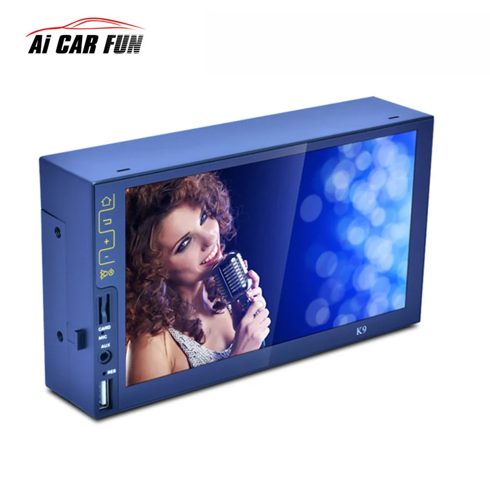 

7-inch Ultra-thin Quad-core Android 5.1 Bluetooth HD MP5 Player AM/FM/RDS Radio Tuner 3G Wifi Connect GPS Navigation Mirror Link