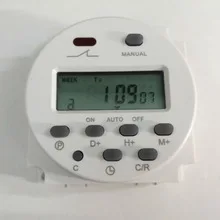 

24 Volt 16 Amp LCD Digital Display Programmable Timer Switch for Light