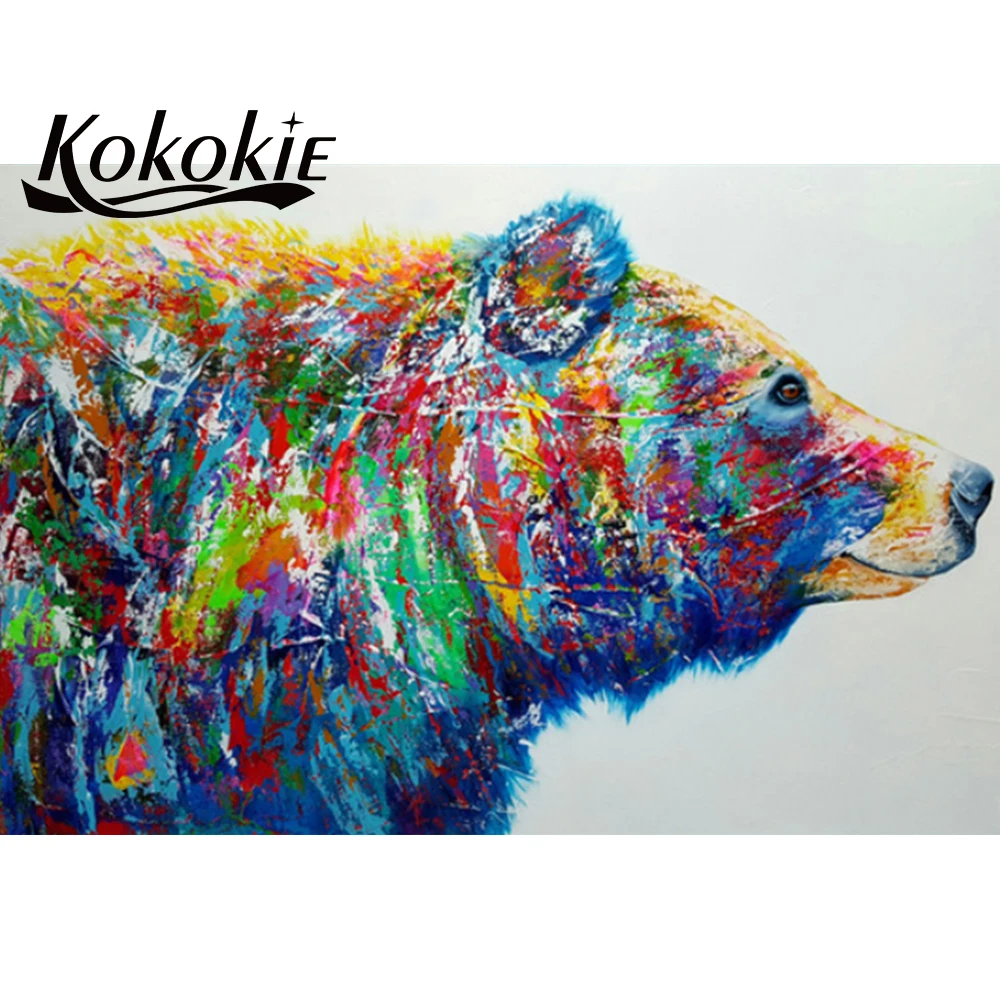 5D Diamond Painting kit Full Square Picture of Rhinestone pig diamond mosaic Graffiti decoration painting Diy embroidery | Дом и сад