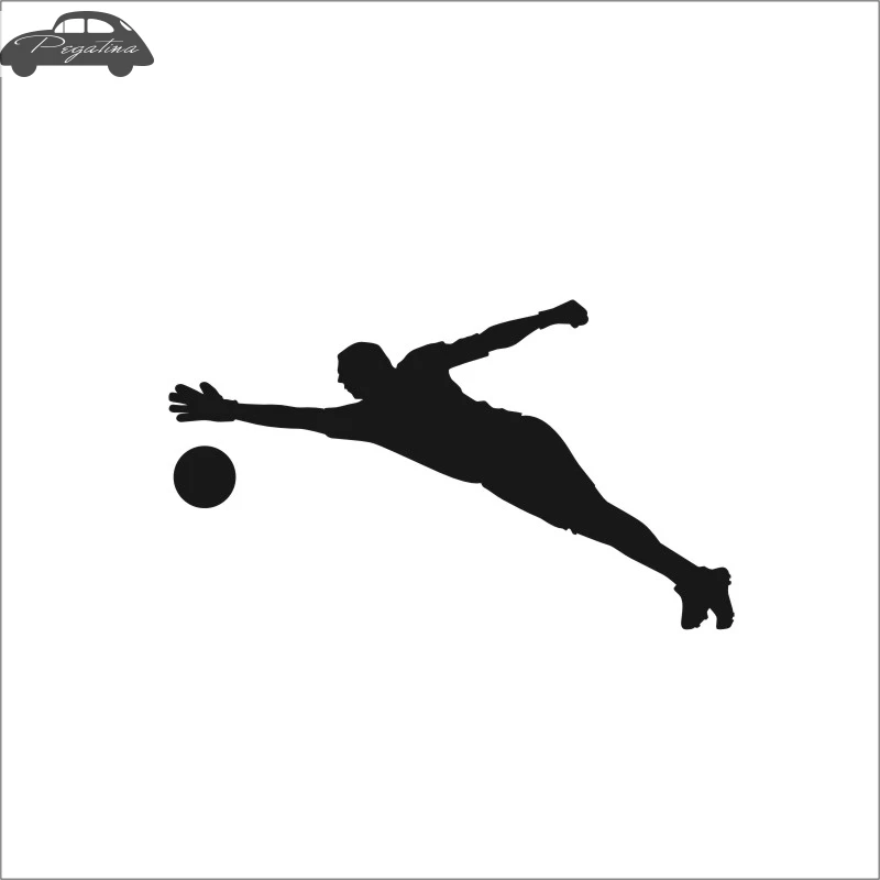 Football Goalkeeper Player Sticker Sports Soccer Car Decal Helmets Kids Room Name Posters Vinyl Wall Decals Football Sticker