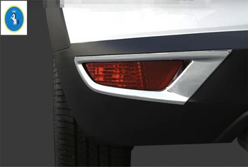 

Yimaautotrims Auto Accessory Chrome Rear Fog Lights Lamp Frame Cover Trim Protection Kit Fit For Mazda CX-3 CX3 2015 - 2019