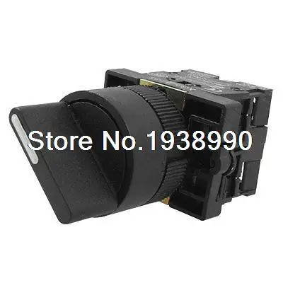 

600V 10A Three 3 Position Rotary Select Selector Switch 2 NO N/O ZB2 BE101C
