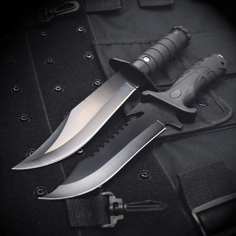 

High Quality TACTICAL FIXED BLADE SURVIVAL KNIFE wilderness Hunting Combat knives OUTDOOR essential self-defense Camping Knifes