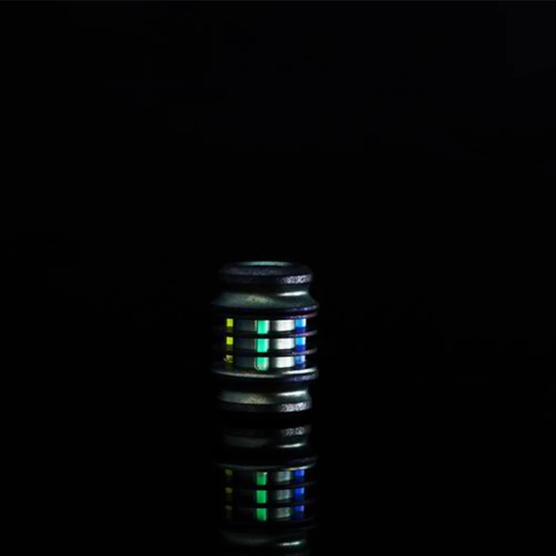 Нож N Lighthouse Тритий газовая трубка светящаяся подвеска с 25 лет титановый сплав
