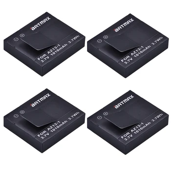 

Batmax 4pc 1010mAh 3.7V AZ13-1 AZ13 Camera Battery For Xiaomi Yi Action Cameras