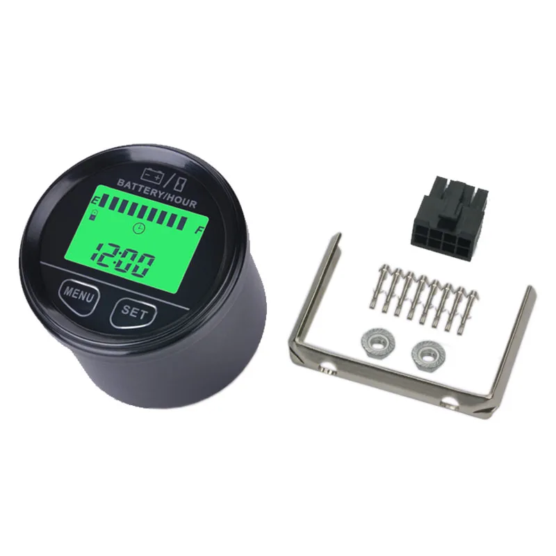 Large LCD Display Battery Gauge AGM GEL Felio4 VOLT Meter Battery