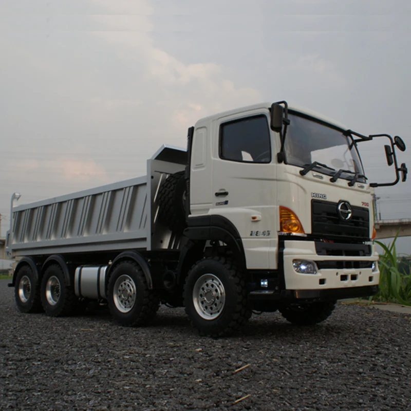 1/14 грузовик Hino700 полный привод 8X8 гидравлический самосвал с высоким крутящим
