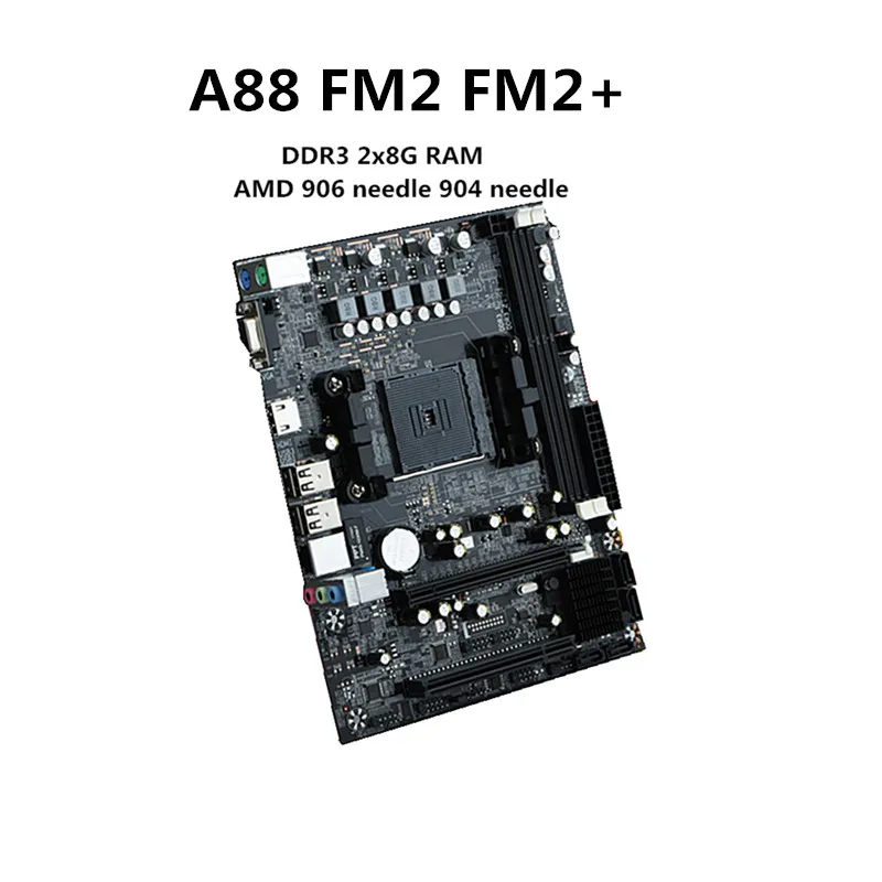 

New A88 Desktop motherboard FM2+ desktop motherboard Support DDR3 16G support 7650K VGA HDMI SATA3.0