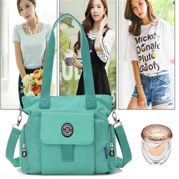 

Jin Qiao 2018er trend Joker women's bag fashion lightweight waterproof nylon city style shoulder bag charm portable leisure bagS