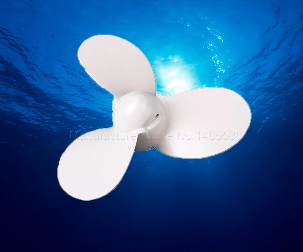 

Aluminum Propeller For Yamaha Parsun 2HP 2.5HP Outboard Engine Size 71/4X5 -A