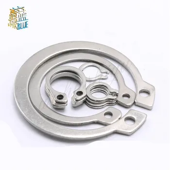 

50Pcs GB894 Gourd Type Washer 14 /15/16/17/18/19 /20 mm 304 Stainless Steel C-type Elastic Ring External Circlip Snap Retaining