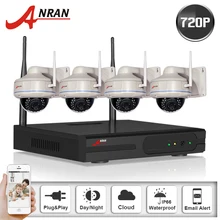 2016New! подключи И Играй 4CH HDMI Беспроводной NVR Комплект & 720 P HD 30IR Антивандаль Фиксированных Камер Сети Домашней Безопасности ВИДЕОНАБЛЮДЕНИЯ система + 1 1TBHDD