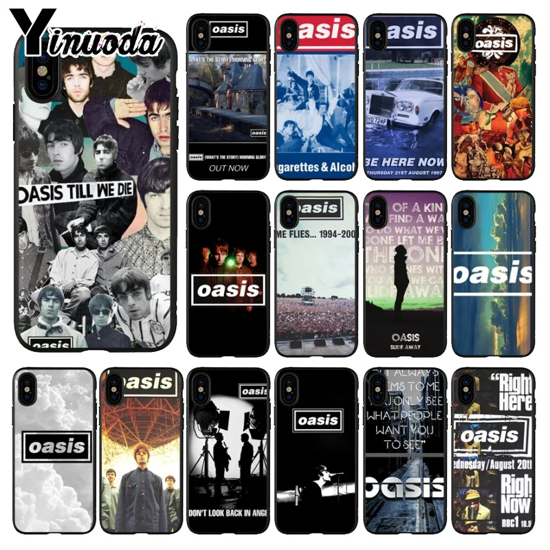 Yinuoda группы Oasis Liam Noel Galagher роскошный высокий протектор на конце чехол для Apple iPhone 8 7