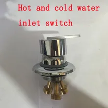 2 типа переключатель холодной и горячей воды, душевой смесительный клапан хромированный, ванная комната латунные краны для ванной кран