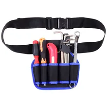 Мульти-мешок Водонепроницаемый Ткань Оксфорд инструмента талии сумка электрика аппаратные средства сумка для хранения держатель инструмента с регулируемым поясом