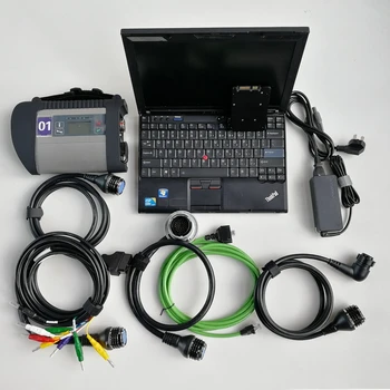 

MB Star C4 SD Compact C4 Auto diagnostic tool scanner + used laptop X201 I7 8G + 360GB SSD V06/2020 software X EPC DTS Vediamo